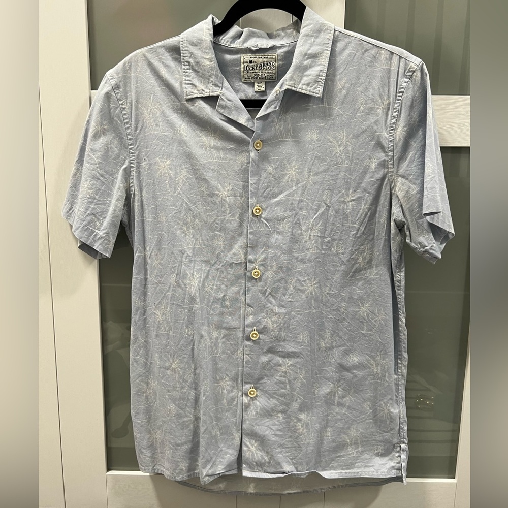 Lucky Brand Short Sleeve Button Up
